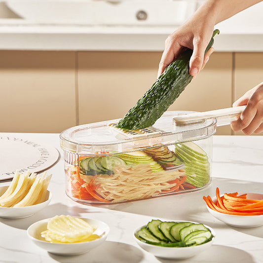 Multifunction Vegetable Cutter With Basket