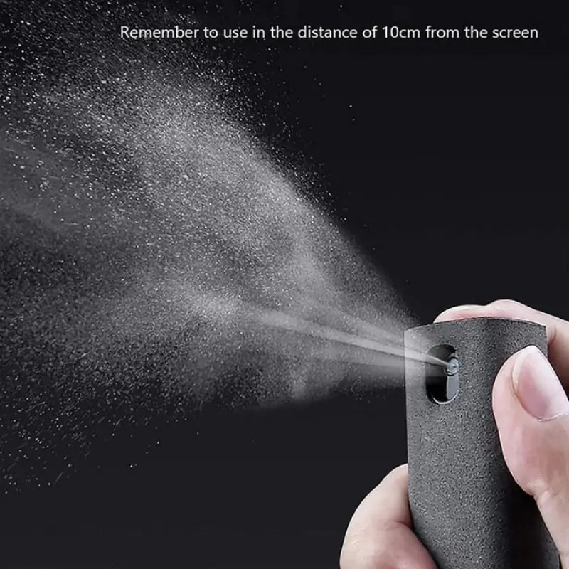 2-in-1 Screen Cleaner Spray Bottle Set