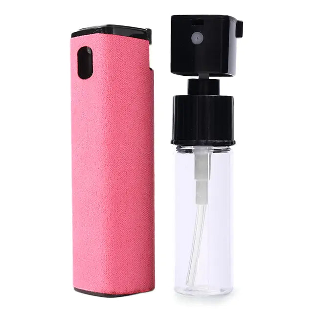 2-in-1 Screen Cleaner Spray Bottle Set